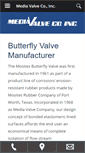 Mobile Screenshot of mediavalve.com